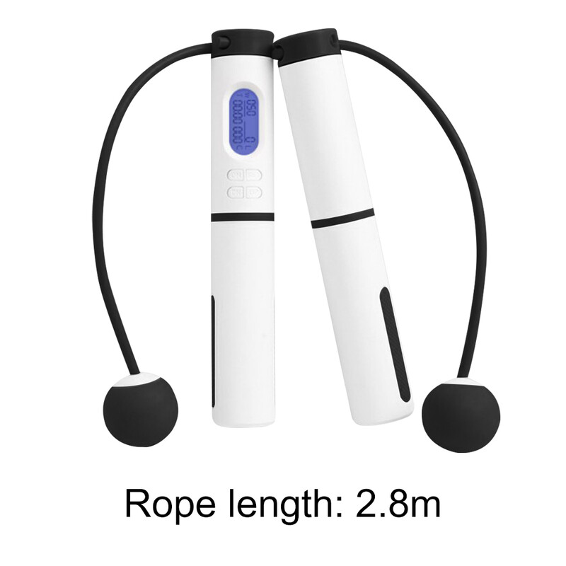 LED digitalni zaslon Weighted Smart Speed Jump Rope Sport Vježbe Preskakanje Rope