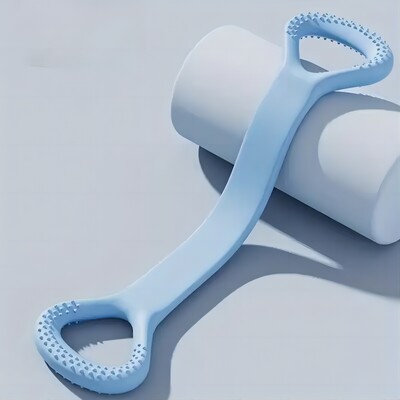 Cureaua de întindere Yoga 8-Figure Întinzător Instrument de yoga Spate deschis Practică Yoga de umăr Centura de întindere Banda elastică de întindere Antrenament