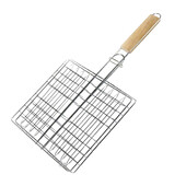 Mreža za roštilj Štipanja za ribu na žaru Alat za pečenje Košara za roštilj Roštilj od nehrđajućeg čelika Prijenosni stalak za kućanstvo za kampiranje