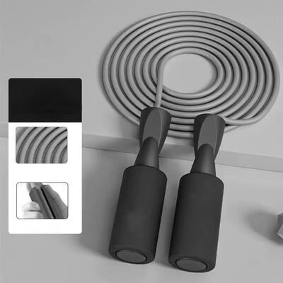 Uže za preskakanje težine Bežično uže za preskakanje teške lopte Oblik tijela Sagorijevanje masnoće Fitnes Mršavljenje Vježbe Uže za kardio trening izdržljivosti