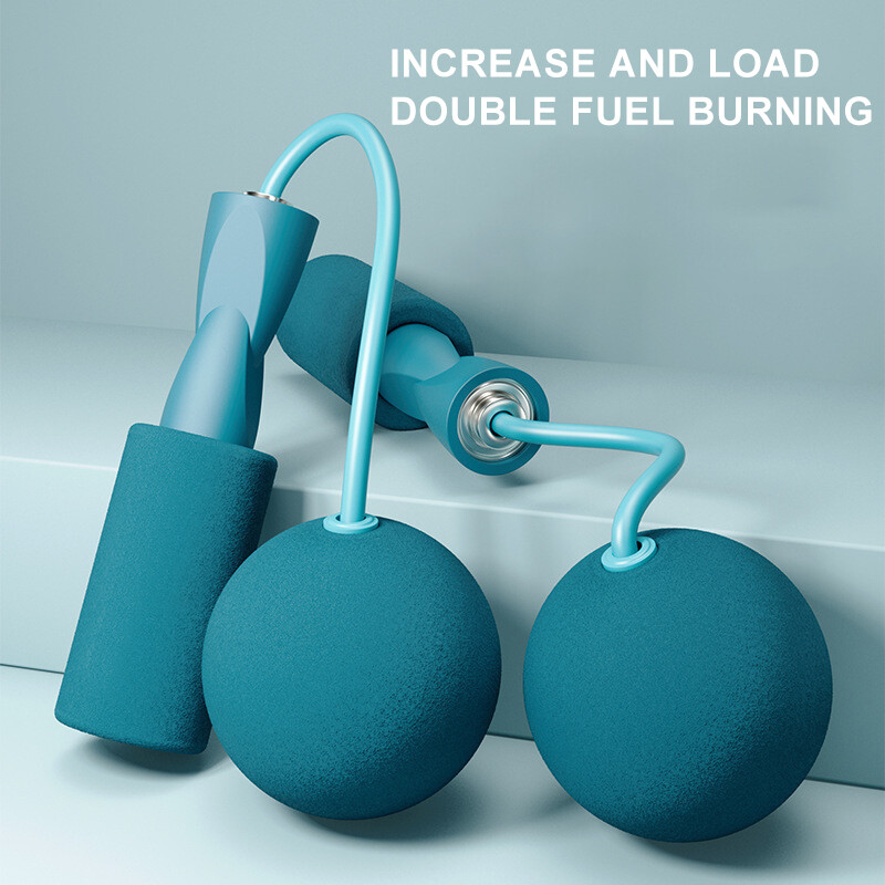 Uže za preskakanje težine Bežično uže za preskakanje teške lopte Oblik tijela Sagorijevanje masnoće Fitnes Mršavljenje Vježbe Uže za kardio trening izdržljivosti