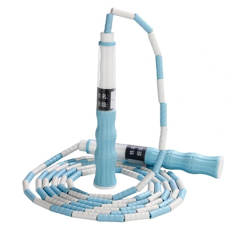 2,8 M segmentirano fitness uže za preskakanje bez čvorova, podesiva duljina, mekano uže za preskakanje, lagano, izdržljivo, sportsko uže za fitness