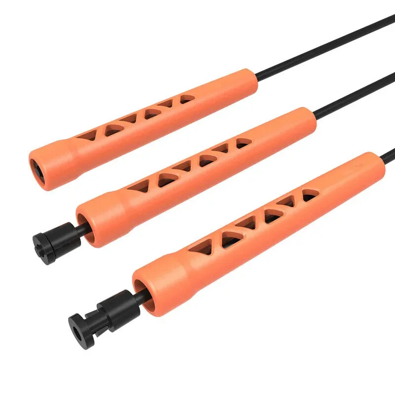 9 pēdu 11 pēdu mīksta PVC lēciena virve, ātrā ātruma lēciena virve, regulējama bezmaksas pamata Crossfit vingrinājumu fitnesa treniņš