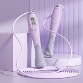 Uže za skakanje s elektronskim brojanjem Rotacija od 360° Sagorijevanje masnoće Fitness PVC Čvrsti materijal Uže za preskakanje Uže za skakanje u zatvorenom prostoru