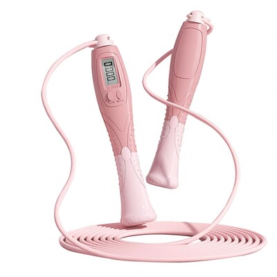 Uže za skakanje s elektronskim brojanjem Rotacija od 360° Sagorijevanje masnoće Fitness PVC Čvrsti materijal Uže za preskakanje Uže za skakanje u zatvorenom prostoru