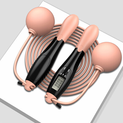 Lopta za preskakanje od čeličnog PVC-a Uže za preskakanje Vježbanje Podesivo bežično uže za preskakanje Fitness dvorana za trening Kućna sportska oprema