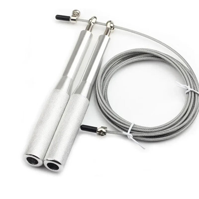 Brzo uže Žičano uže Uže za preskakanje Ručka od aluminijske legure Podesivi čelik Za fitness Sport s izdržljivim