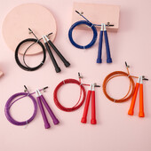 Oceľové švihadlo z PVC, rýchle švihadlo, vnútorné cvičenie, fitness, chudnutie, fitness vybavenie, cvičenie doma