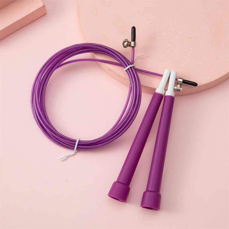 Oceľové švihadlo z PVC, rýchle švihadlo, vnútorné cvičenie, fitness, chudnutie, fitness vybavenie, cvičenie doma