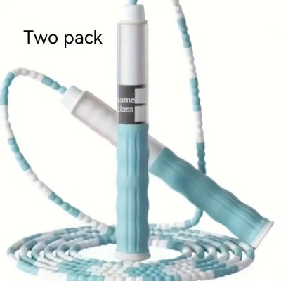 Σχοινάκι άλματος από μπαμπού 2,8 εκατ. Επιδεξιότητα για αρχάριους Ενήλικες Παιδιά Μαλακές χάντρες χωρίς μπερδέματα Σχοινάκι άλματος γυμναστικής