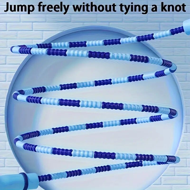 Σχοινάκι άλματος από μπαμπού 2,8 εκατ. Επιδεξιότητα για αρχάριους Ενήλικες Παιδιά Μαλακές χάντρες χωρίς μπερδέματα Σχοινάκι άλματος γυμναστικής