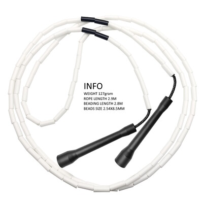 NEVERTOOLATE duga kratka ručka tvrda mekana ABS PE PVC PERLE KONOPAC S PERLAMA SLOBODNO SKAKANJE UŽE ZA PRESKAKANJE FITNESS MAMBA RELEASE