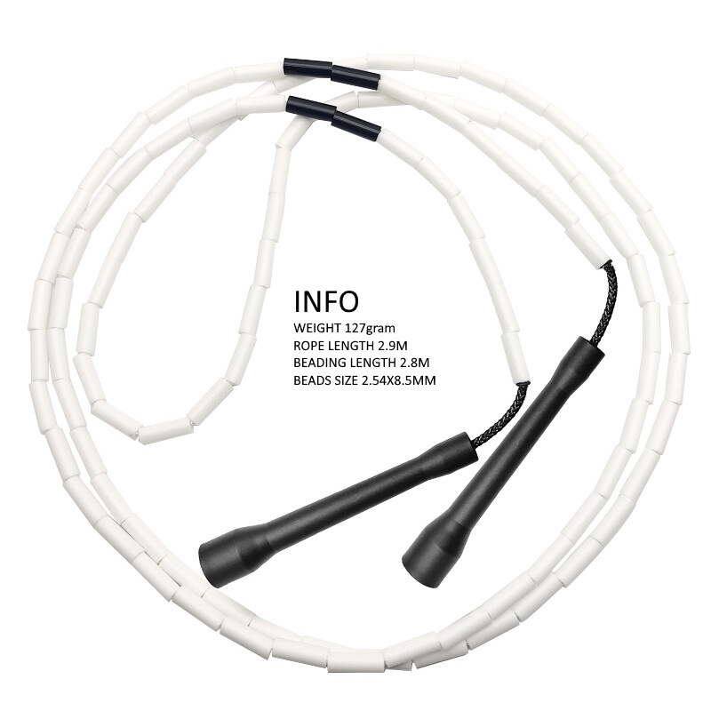 NEVERTOOLATE duga kratka ručka tvrda mekana ABS PE PVC PERLE KONOPAC S PERLAMA SLOBODNO SKAKANJE UŽE ZA PRESKAKANJE FITNESS MAMBA RELEASE