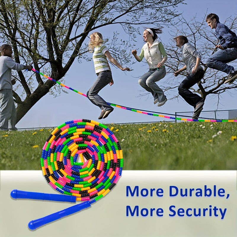 1 kom dugog užeta za preskakanje, mekog užeta s perlama za preskakanje, plastičnog segmentiranog užeta za preskakanje