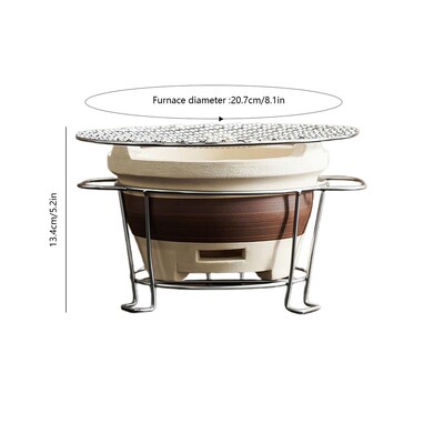 Vanjska prijenosna pećnica za roštilj Karbonski roštilj Roštilj Okrugli roštilj na ugljen Roštilj za piknik Mali štednjak
