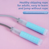 Profesionálny tréningový nástroj pre dospelých na fitness švihadlo na spaľovanie tukov, chudnutie, odolný voči opotrebovaniu.