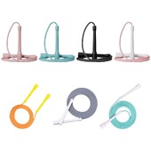 5 mm PVC hüppenöör Täiskasvanute hüppenöör Kaalulangus Lapsed Sport Kaasaskantavad Treeningseadmed Professionaalsed Mehed Naiste Jõusaal