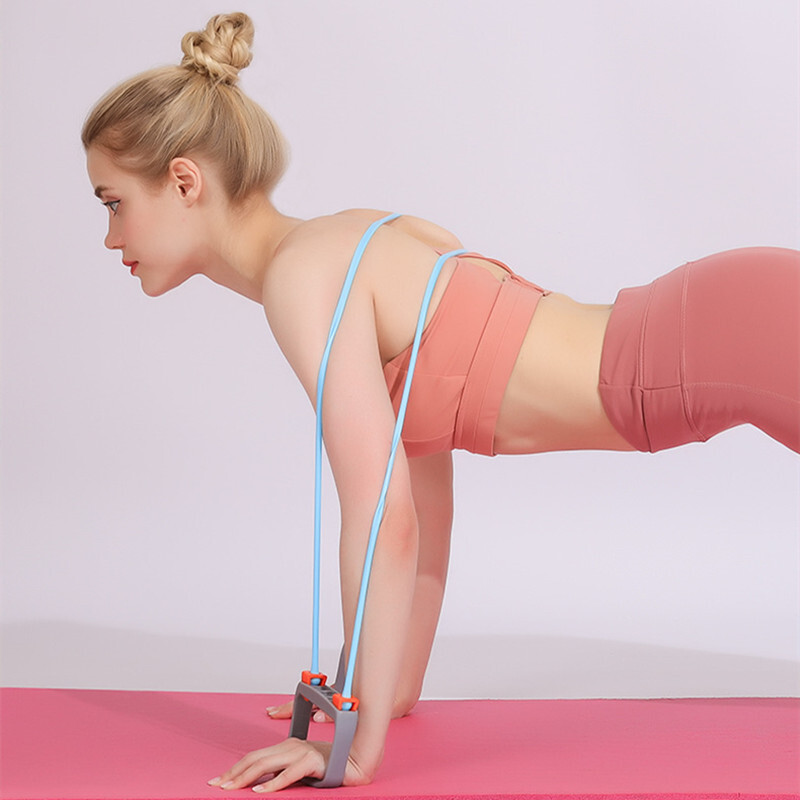 2023 m. Nauja elastinga fitneso atsparumo juosta Daugiafunkcinis reguliuojamas krūtinės plėtiklis Rankos raumenų stipriklis Treniruojantis fitneso traukiklis