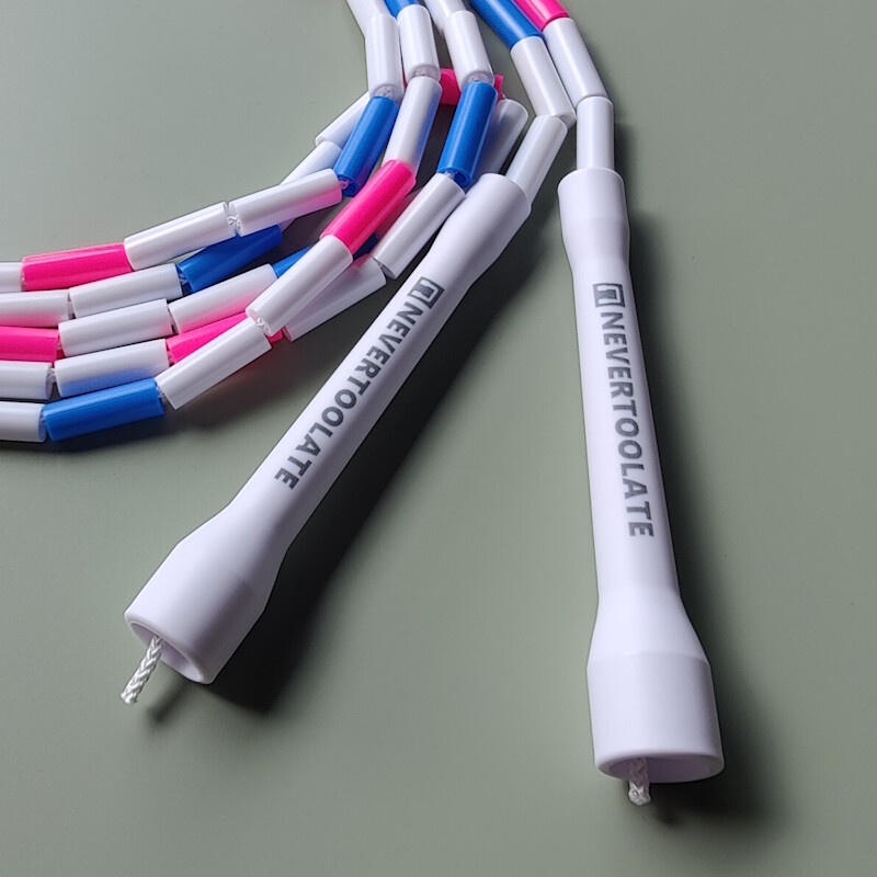 NEVERTOOLATE 1 INČ PE PROMJERA 8,5 MM UŽE ZA PRESKAKANJE DUGINO TVRDE PERLE 2,9 METRA PRILAGOĐAVANJE