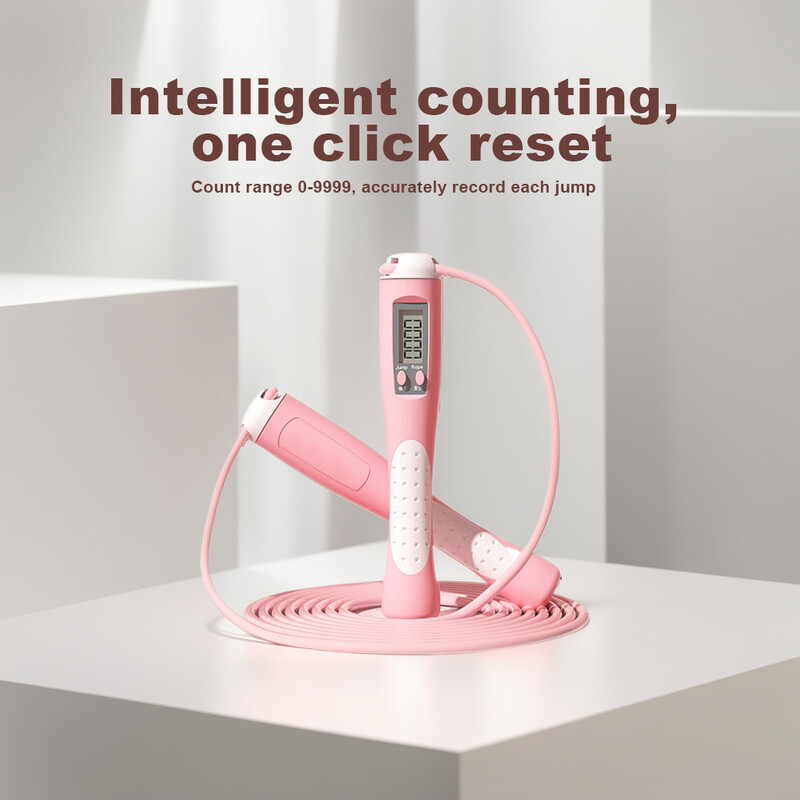 Brojanje užeta za preskakanje Uže za preskakanje Podesivo digitalno uže za preskakanje s brojačem preskakanja dugo uže za preskakanje za djecu odrasle