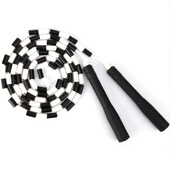 Mekano uže za preskakanje s perlama Neklizajuća ručka Podesiva segmentirana užeta za preskakanje bez zapetljanja Održavanje forme Trening Igranje