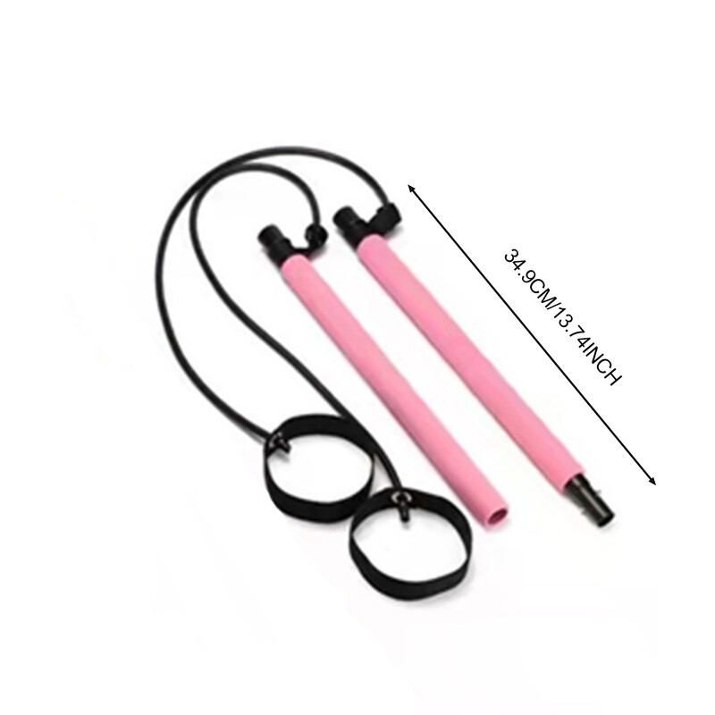 Yoga Pilates Bar Reformer Kit s trakom za otpor Pilates Bar Kit za izgradnju tijela za muškarce i žene