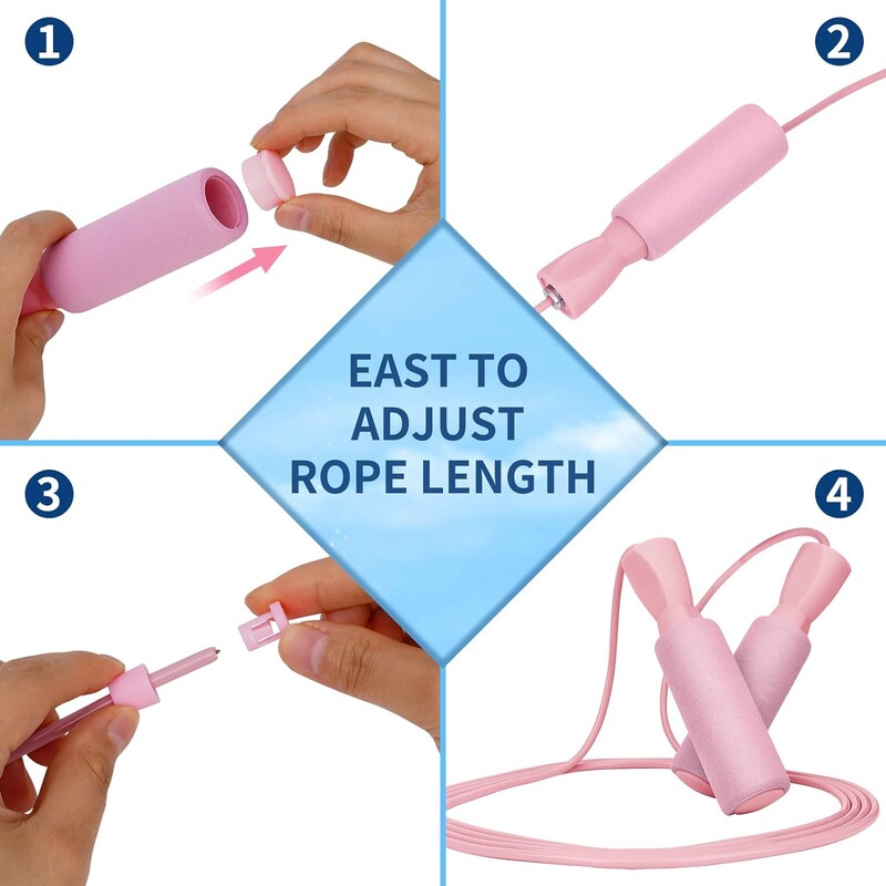 1ks ťažké bezdrôtové švihadlo, fitness švihadlo s veľkou loptou, vhodné na domáce športy v interiéri, spaľovanie tukov