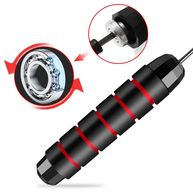 Uže za brzo preskakanje Čelična žica Uže za preskakanje Vježbe Podesivo uže za preskakanje Fitnes trening Kućna sportska oprema