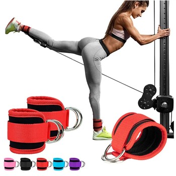 Fitness Elastic Resistance Bands Rope Strap Protection for Glute & Leg Muscle Strength training Εξοπλισμός γυμναστικής προπόνησης γιόγκα