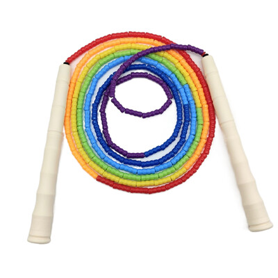 NEVERTOOLATE 3 METRA 21 CM DUGA RUČKA skok Uže za preskakanje PVC početnik Mekane perle od perli osnovno mršavljenje