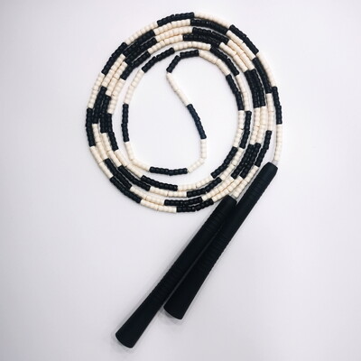 NEVERTOOLATE 3 METRA 21 CM DUGA RUČKA skok Uže za preskakanje PVC početnik Mekane perle od perli osnovno mršavljenje