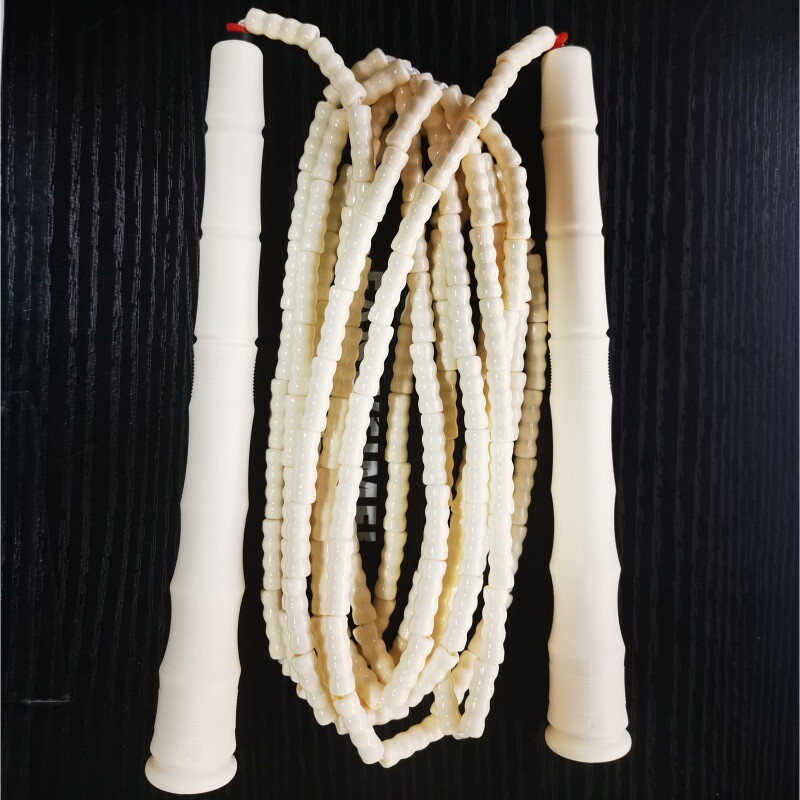 NEVERTOOLATE 3 METRA 21 CM DUGA RUČKA skok Uže za preskakanje PVC početnik Mekane perle od perli osnovno mršavljenje