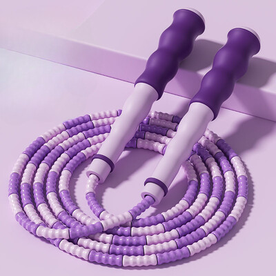 Podesiva i mekana sportska oprema za zglobove od bambusa od PVC-a, uže za preskakanje za dječje mršavljenje, uže za preskakanje koje nije lako vezati