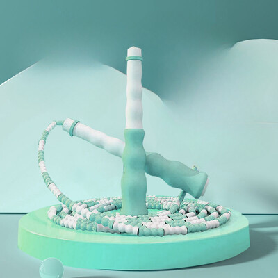 Podesiva i mekana sportska oprema za zglobove od bambusa od PVC-a, uže za preskakanje za dječje mršavljenje, uže za preskakanje koje nije lako vezati