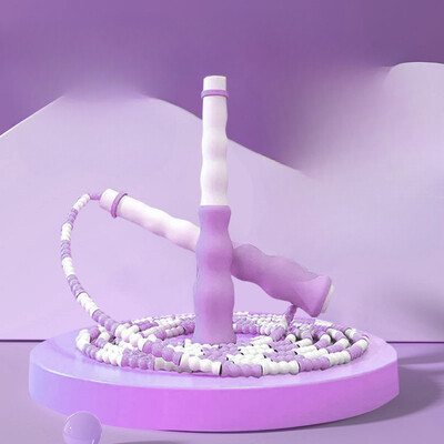 Podesiva i mekana sportska oprema za zglobove od bambusa od PVC-a, uže za preskakanje za dječje mršavljenje, uže za preskakanje koje nije lako vezati