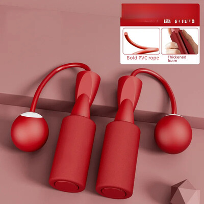 Du viename tylus riebalus deginantis fitneso šuolis su kamuoliu vidaus sportui su mažu kamuoliu sveriamas didelis šuolis