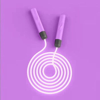 Skipping Rope Fitness Ρυθμιζόμενο Night Glowing Skip Rope Άσκηση LED Jump Ropes Light Up Προπόνηση με σχοινί Αθλητικός εξοπλισμός