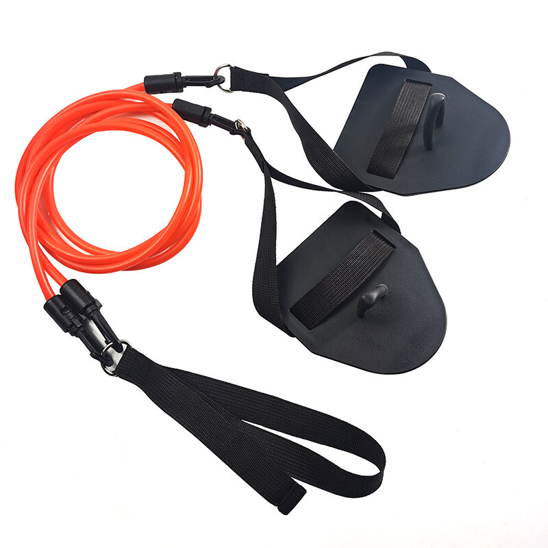 Profesionalus simuliacinis plaukimo pratimas Sausumos rankų jėgos treniruotės Treniruotės Pasipriešinimo juosta Rankų juosta irklentės kalimas