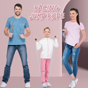 2,8M Aerobics Home Kids Sports Jump Rope Διαφανής λαβή Racing Jump Rope Εξοπλισμός άσκησης