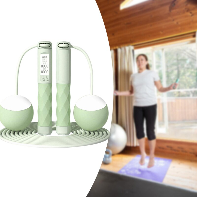 Uže za preskakanje s utegom s brojačem kalorija Uže za preskakanje Sportsko uže Bežično uže za preskakanje za vježbanje u zatvorenom u teretani Odrasla djeca