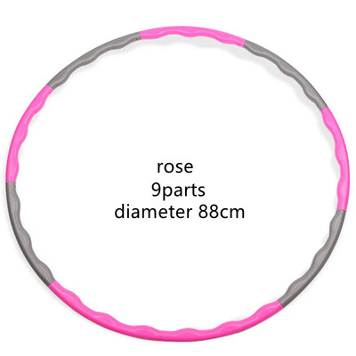 1 tk 9/8/7 torud Jooga eemaldatav pilatese rõngas vöökoht harjutus salendav spordirõngad kehaehitus massaaž jõusaal kaalulangus rõngas