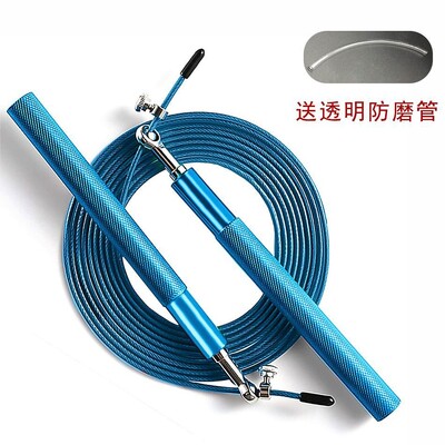 Didelio greičio lynas, šuolis per lyną, praleidžiamas juodas lynas, aliuminio rankena, reguliuojama plieninė kūno rengyba su patvariu „Opp“ krepšiu