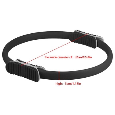 Jooga-treeningu rõngas Pilatese naiste tüdrukute treeningvarustus Reietreening Jooga joogaharjutus Jooga rõngas 12,5 tolli