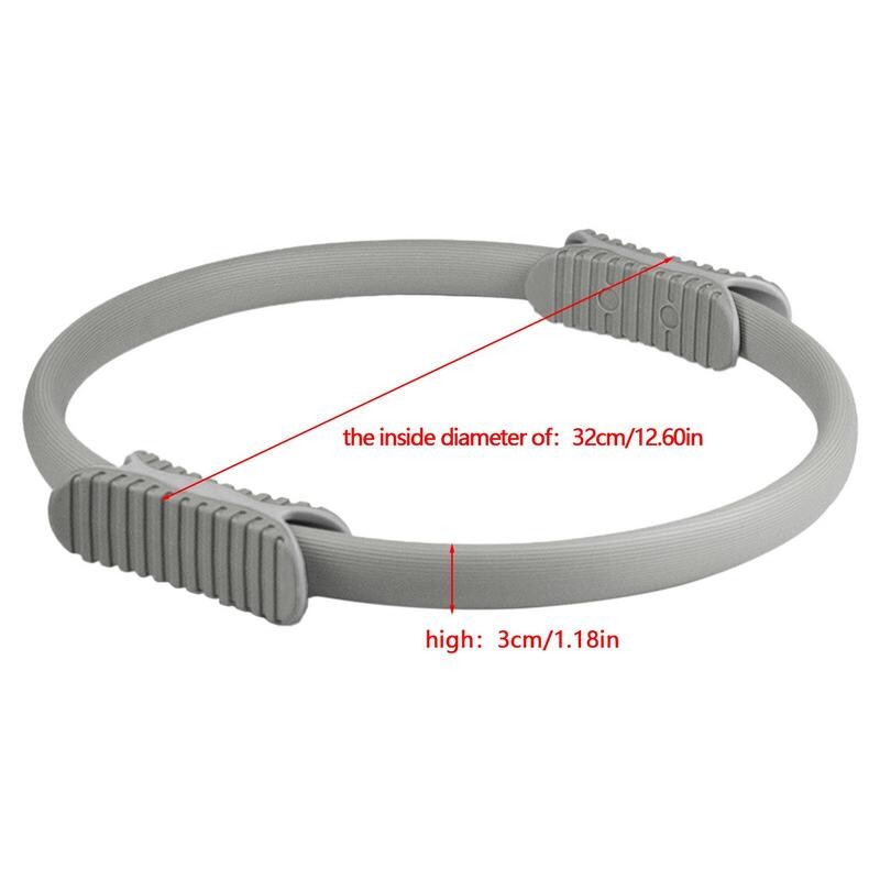 Jooga-treeningu rõngas Pilatese naiste tüdrukute treeningvarustus Reietreening Jooga joogaharjutus Jooga rõngas 12,5 tolli