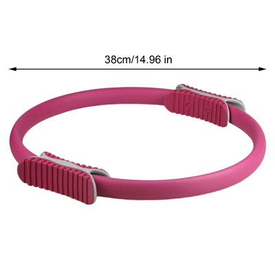 Joogarõngas topeltkäepidemega Pilatese rõngas kaasaskantav keharõngas naiste tüdrukute treening, harjutusring, vastupidavus elastsusringid