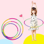 Bērnu āra sporta rotaļlietas Noņemams sporta aplis fitnesa aprīkojums Plastmasas vingrošanas ķermenis fitnesa treniņu aprīkojums