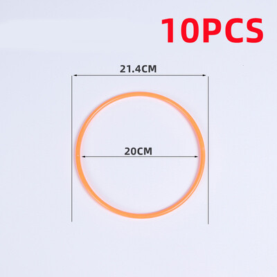 10 gab. Bērnu jautra mešanas spēle Gredzenu mešana Vecāku un bērnu draugu interaktīvās sacensības veiklības spēka vingrinājumu rotaļlietas