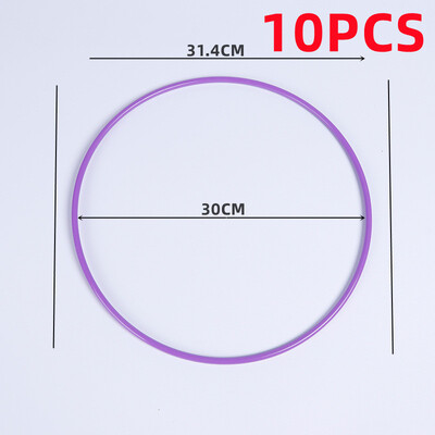 10 gab. Bērnu jautra mešanas spēle Gredzenu mešana Vecāku un bērnu draugu interaktīvās sacensības veiklības spēka vingrinājumu rotaļlietas