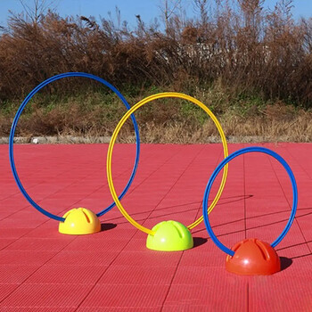 Δαχτυλίδι προπόνησης ποδοσφαίρου 30 cm 40 cm Round Speed Agility Training Ring Soccer Speed Agility Training Ring Gym Sports Agility Ring