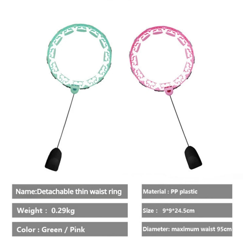 Sport Hoop Waist Treener Kodused harjutused Salendav kõht Kaasaskantavad treeningseadmed Kehaehitus Meelelahutus Fitness